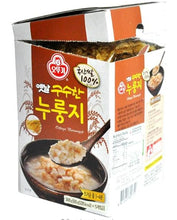 Load image into Gallery viewer, Scorched Rice Chip (2.1ozX5pack/case) 구수한 누룽지(60gX5pack/1case) (2 CASES)
