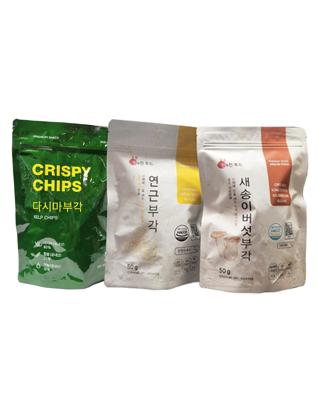 3 Pack of Korean Premium Traditional  BUGAK  Mix Set